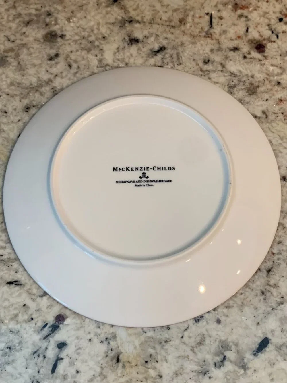 MacKenzie-Childs Cookie Salad Plate New in Box